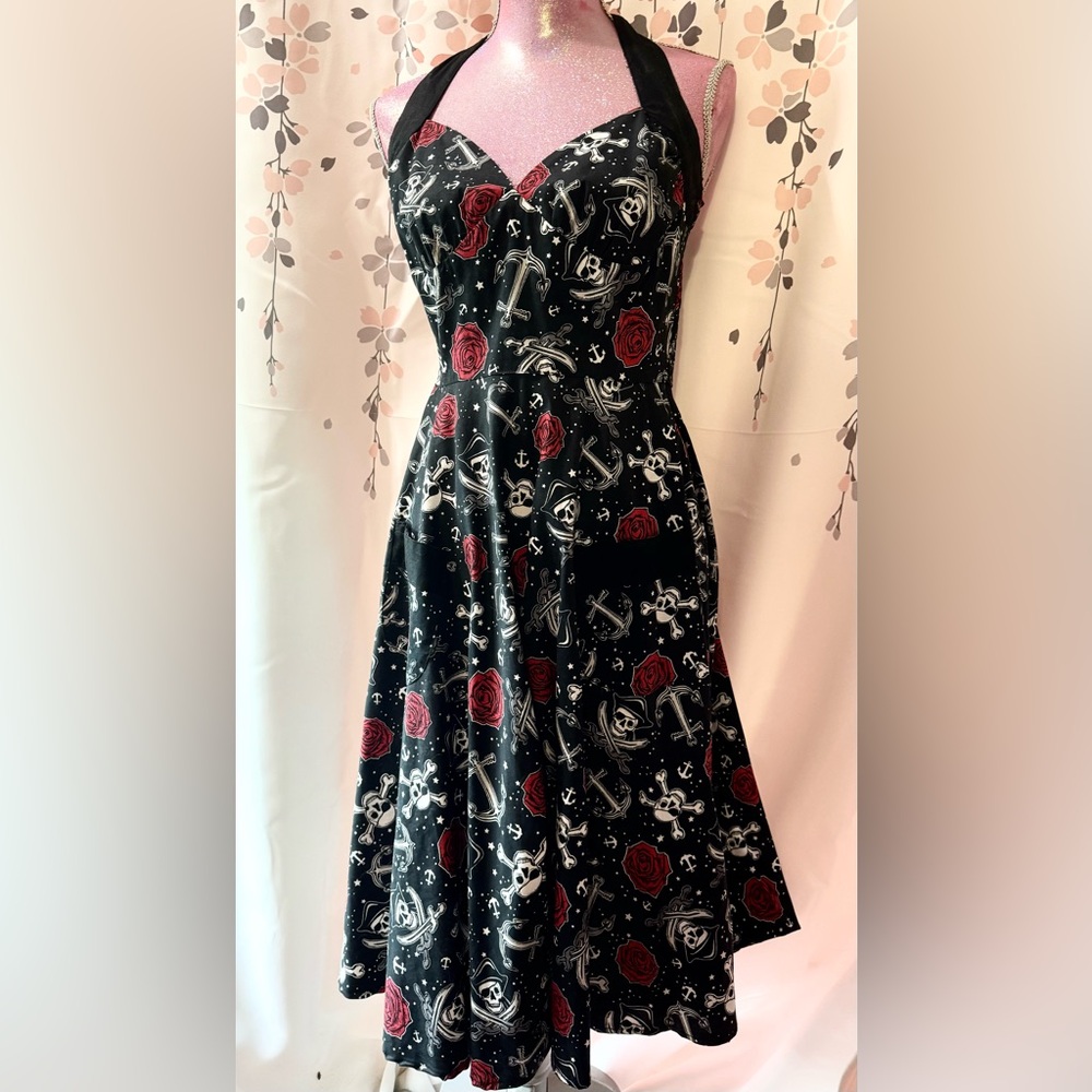 Hell Bunny Pirate Pin Up Dress